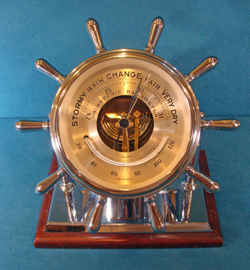USS Sequoia Presidential Yacht Barometer